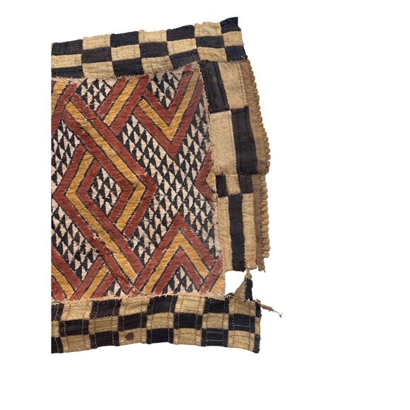 Antique Tribal Skirt Mens African Bark Textiles Kuba Dance - Picture 3 of 16